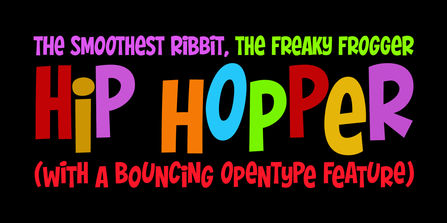 Hip Hopper PB Font Family