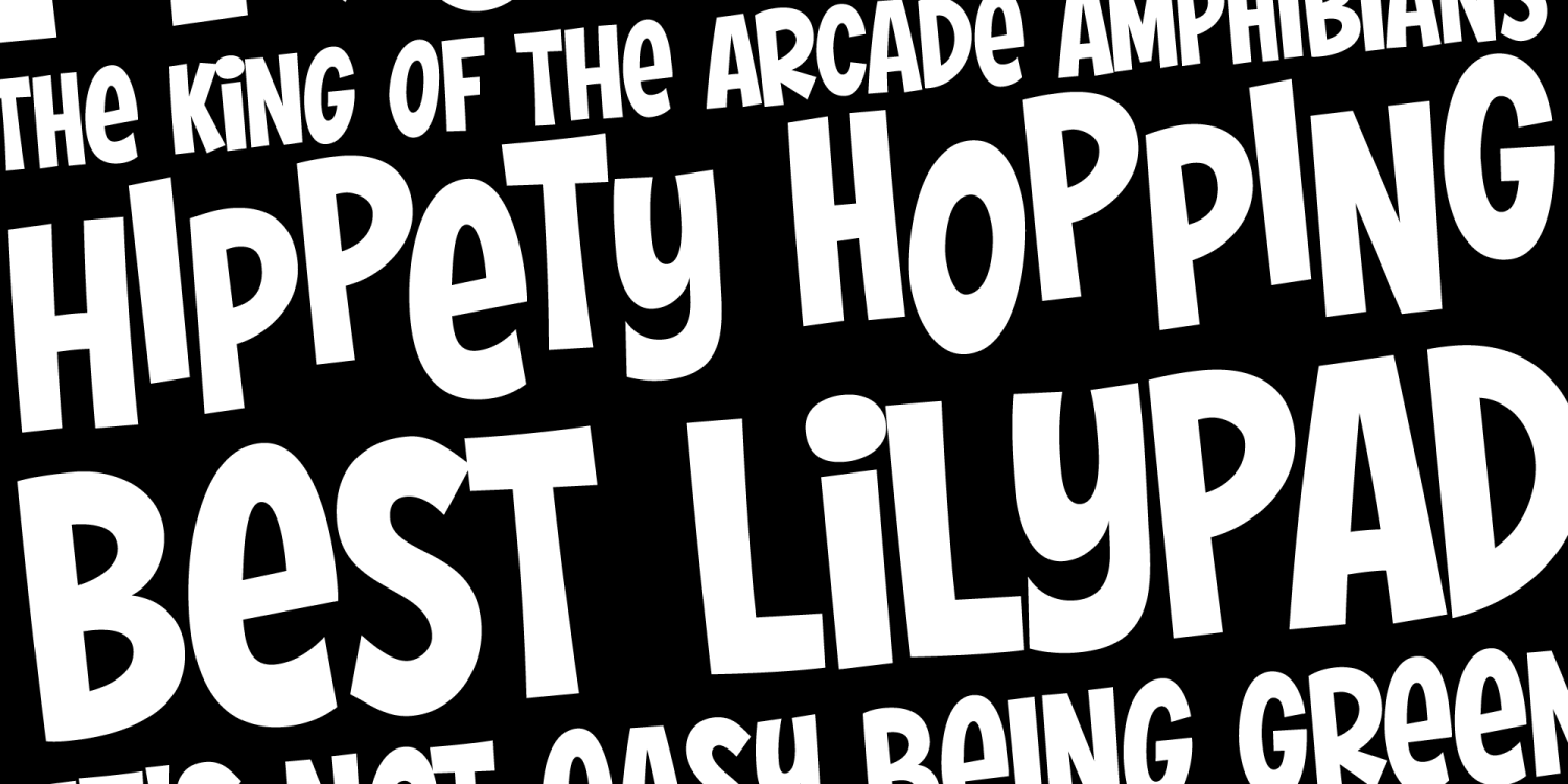 Hip Hopper PB Font Family - Poster #3