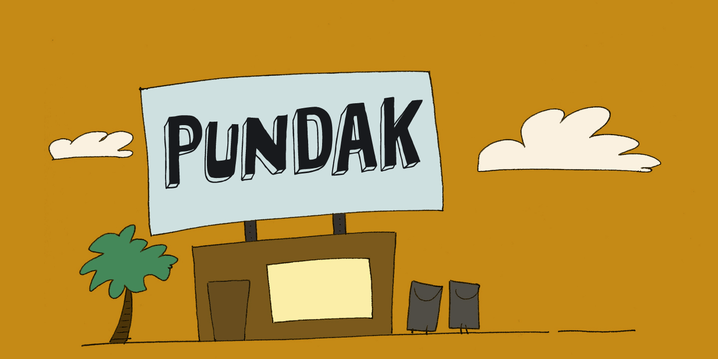 Pundak Font Poster #1