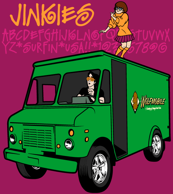Jinkies Font Poster #1
