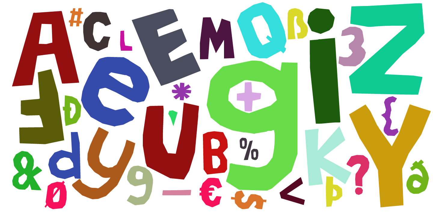 Snippity Snap Font Poster #1