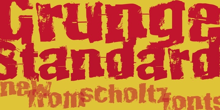 Grunge Standard Poster