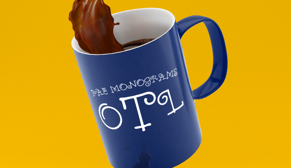 Rae's Monogram One Poster