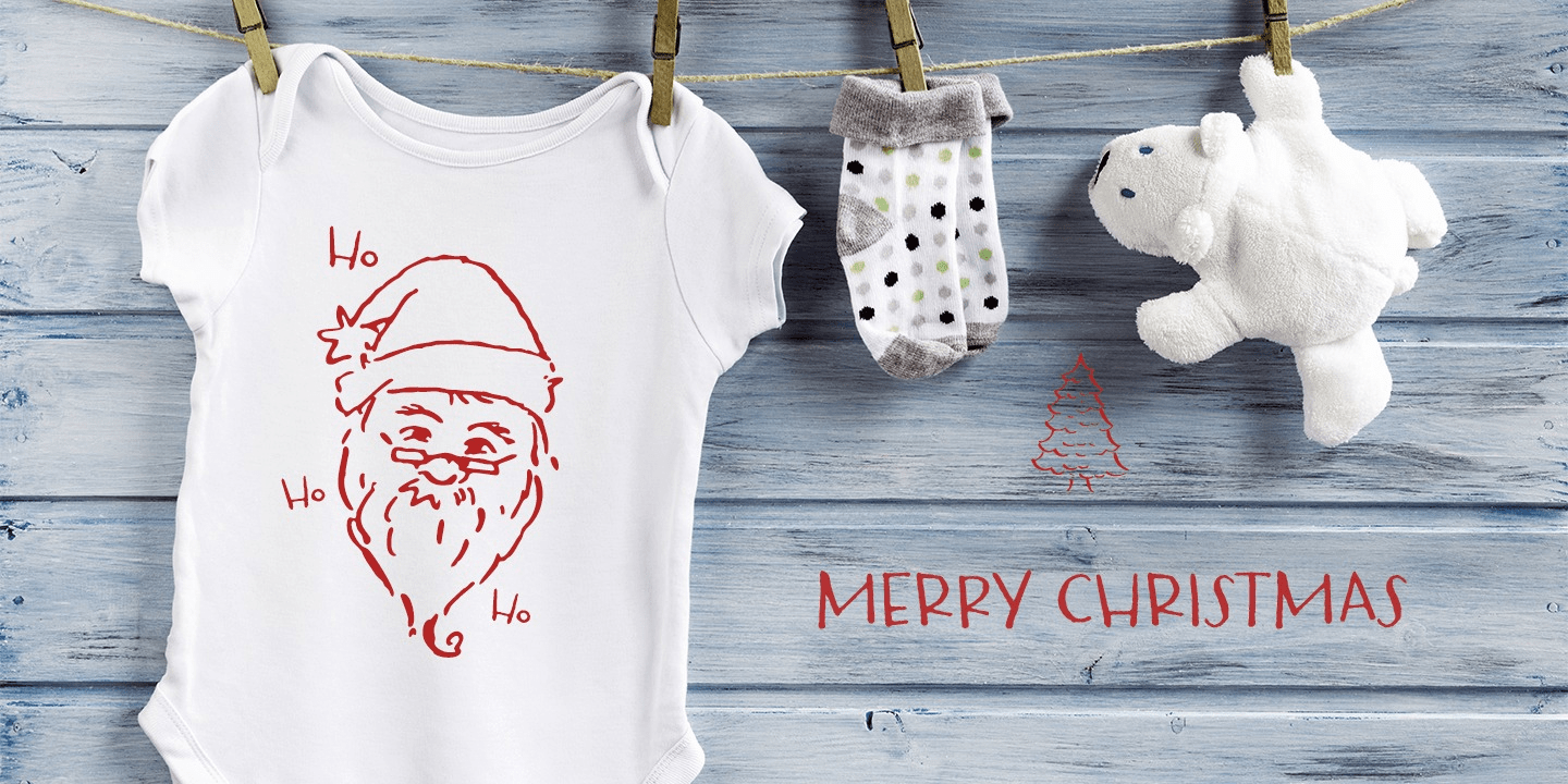 Carrotflower Christmas Font Poster #1