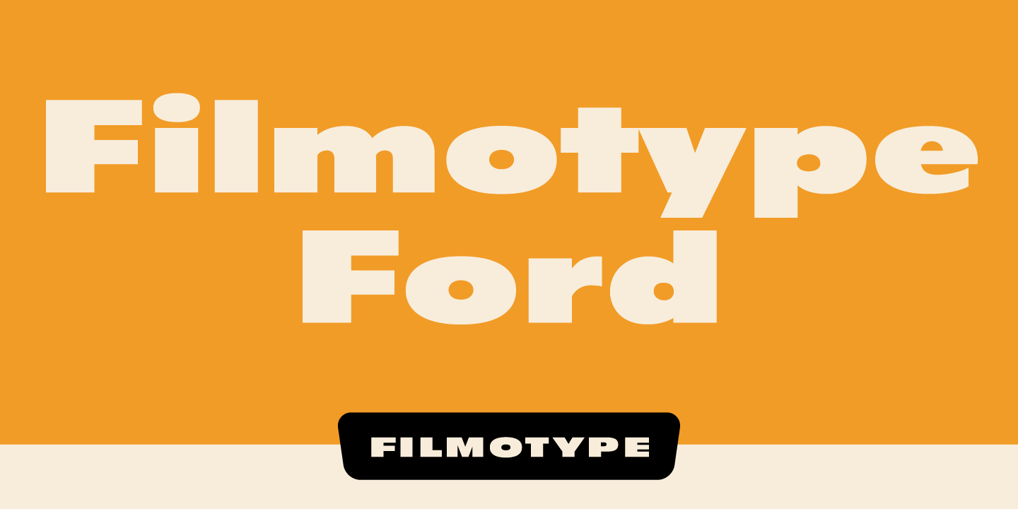 Filmotype Ford Font Family