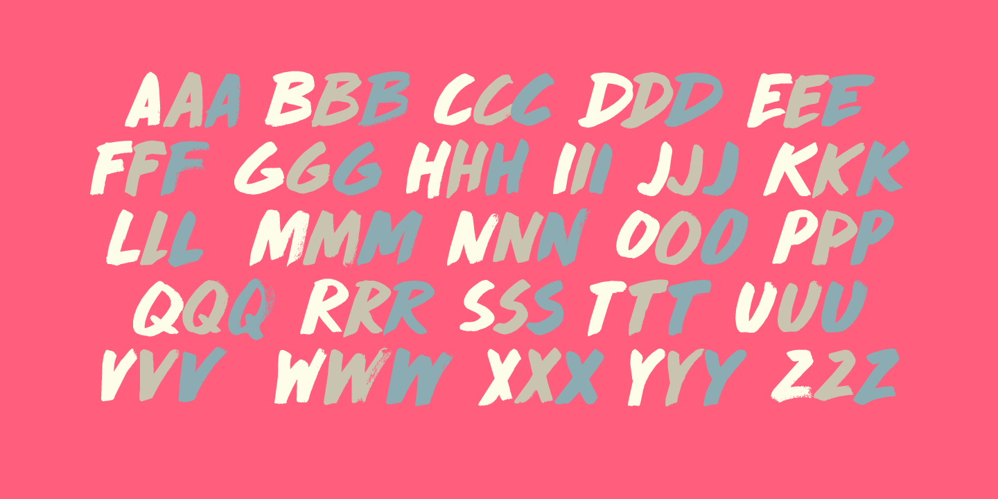 Drop Dead Gorgeous Font Poster #1