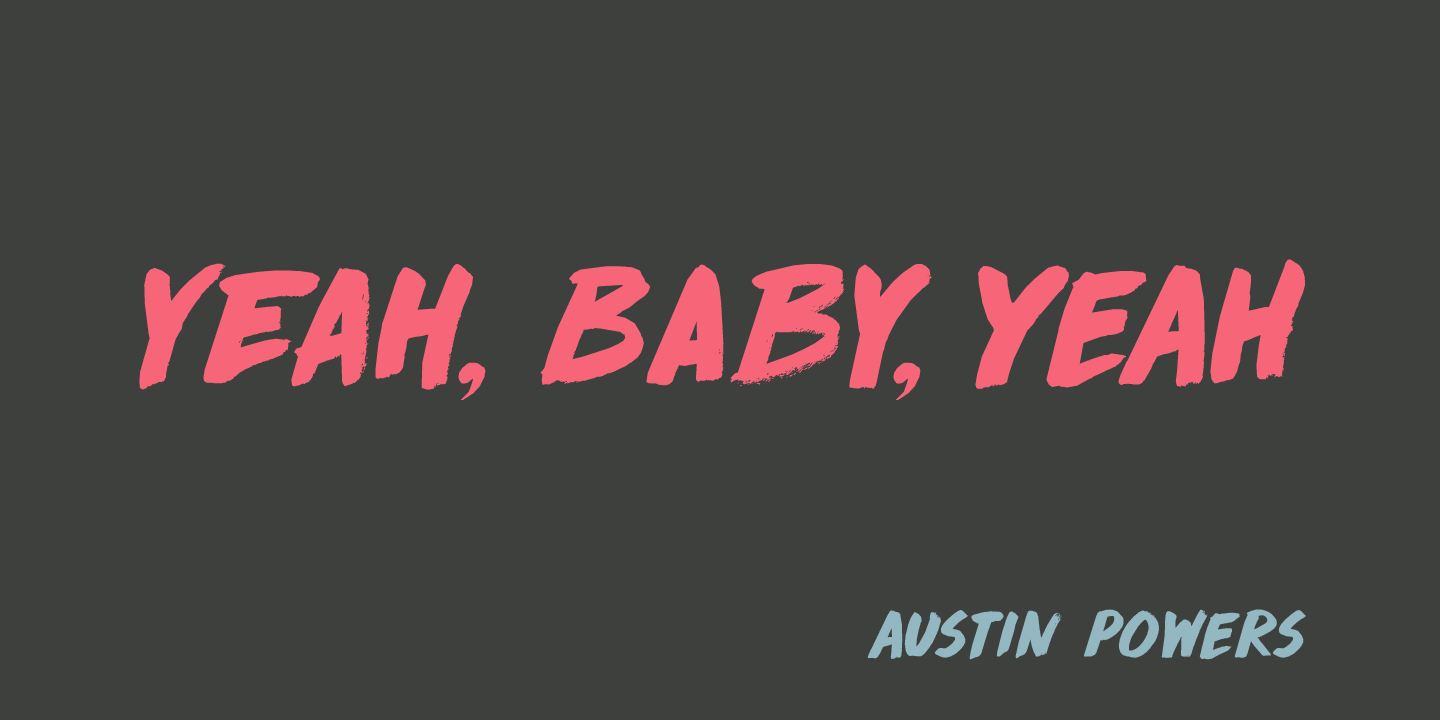 Drop Dead Gorgeous Font Poster #1