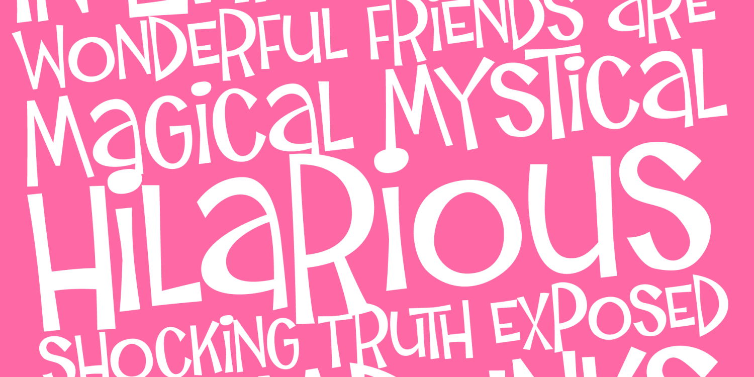 Birthday Wish Font Family - Poster #3