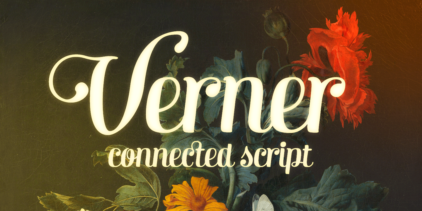 Verner Font Family Poster