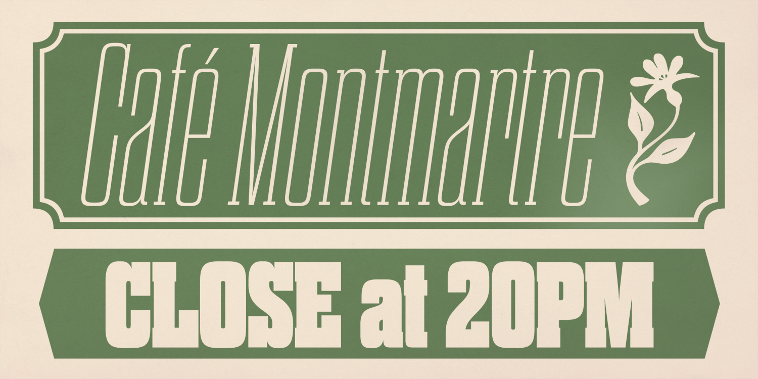 Dharma Slab E Font Poster #5