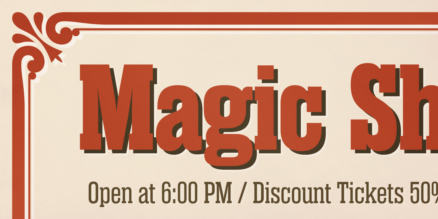 Rama Slab M Font Poster #4