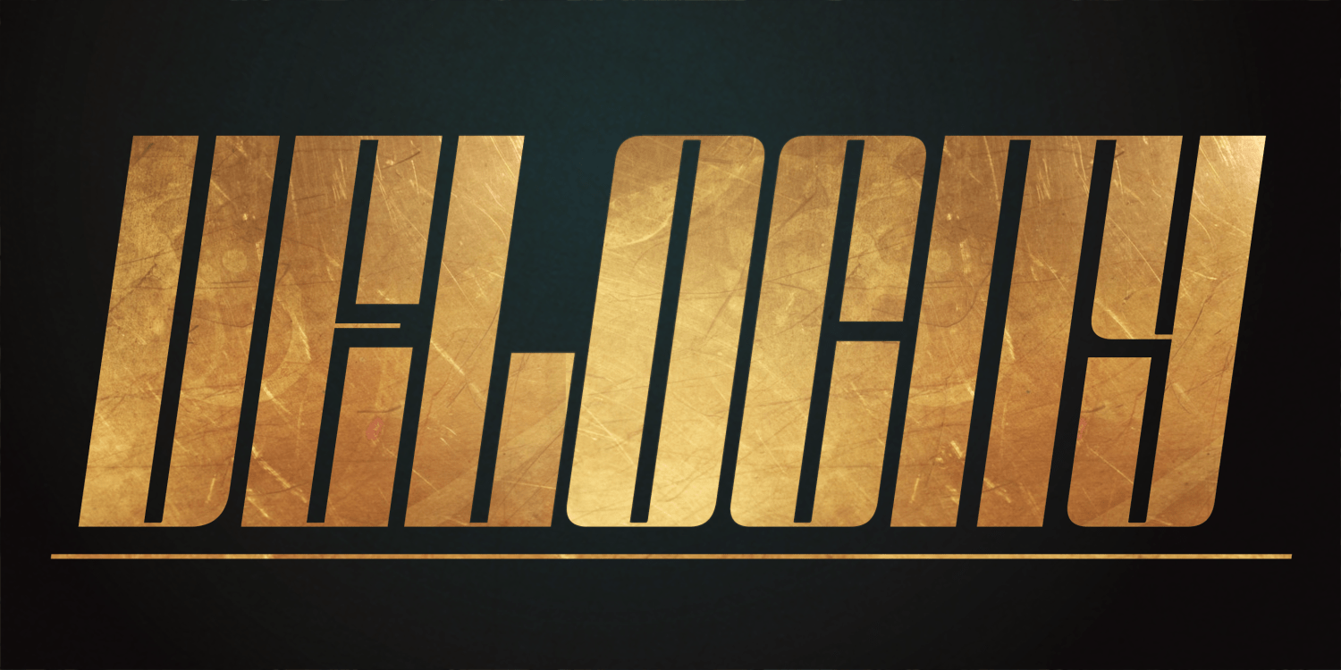 Speedometer Font Poster #10