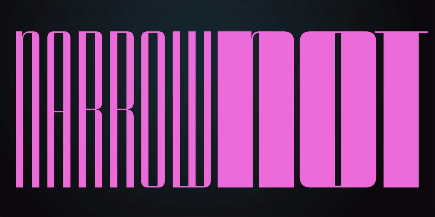 Speedometer Font Poster #8