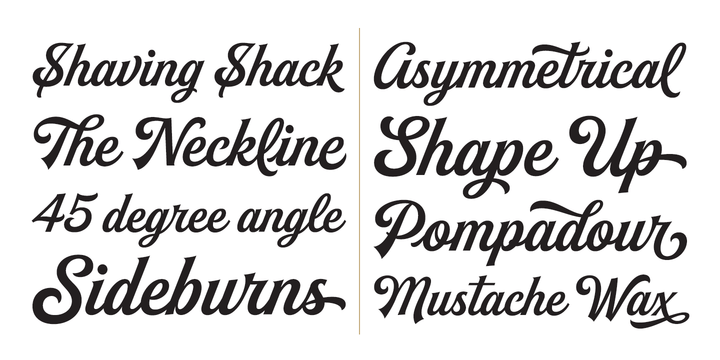 Buinton Regular Font Poster #1