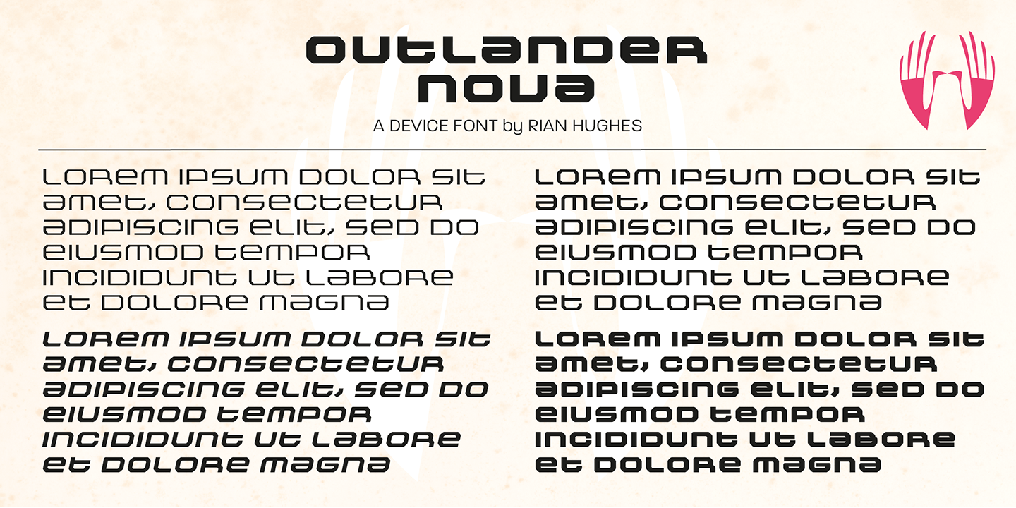 Outlander Nova Font Poster #1