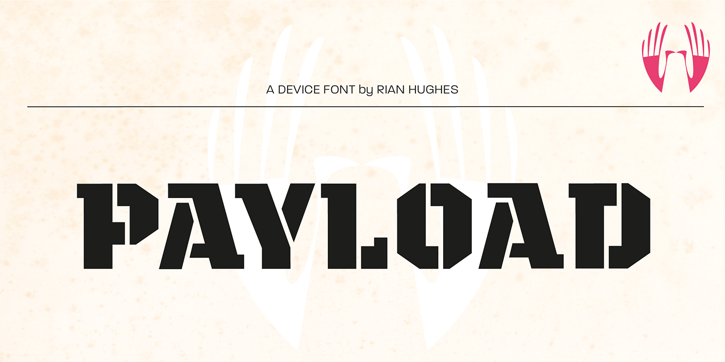 Payload Font Poster #1
