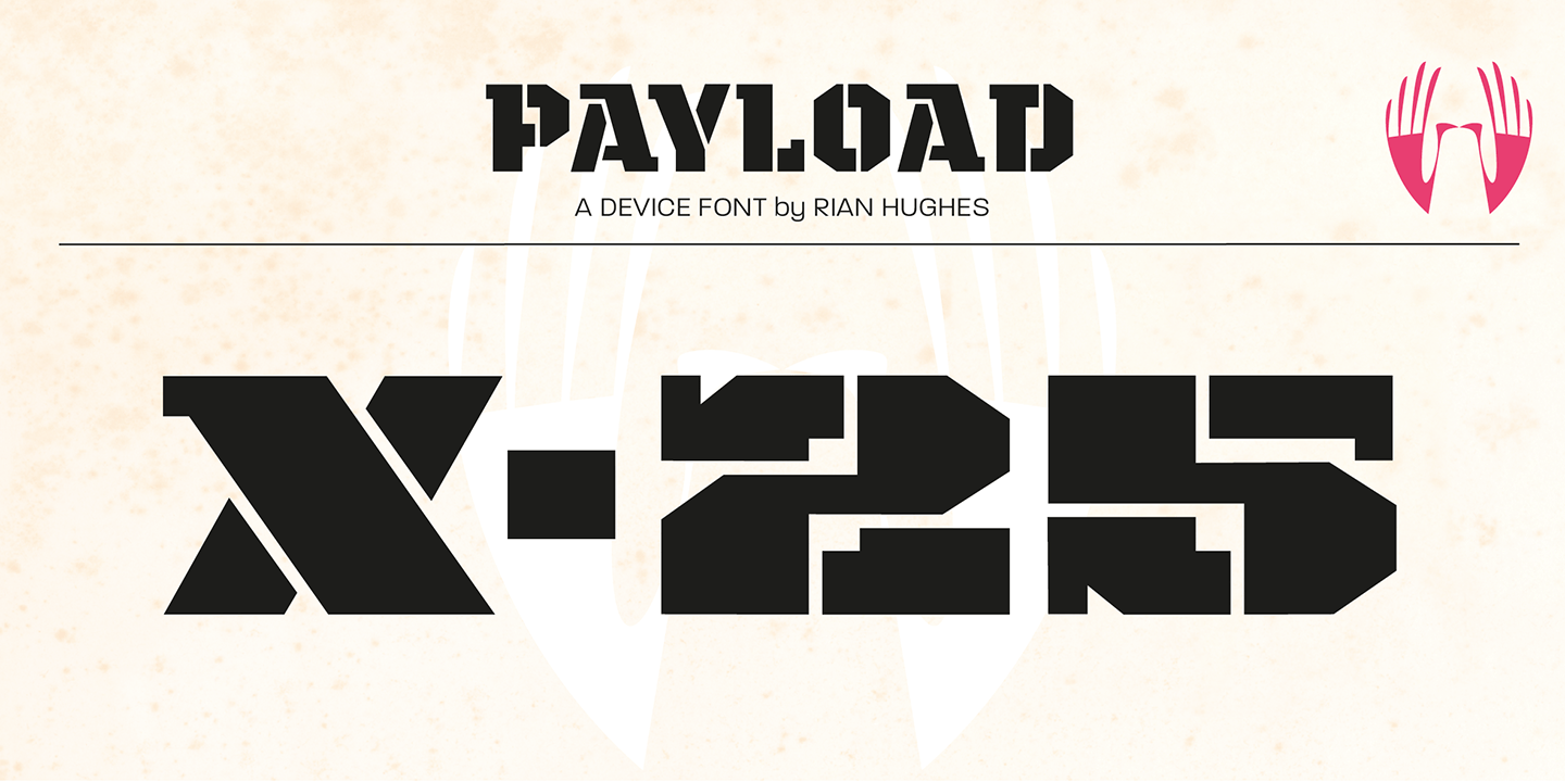 Payload Font Poster #1