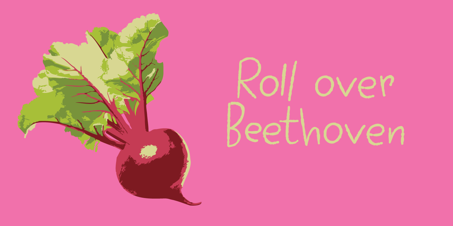 Vegetability Regular Font Poster #1