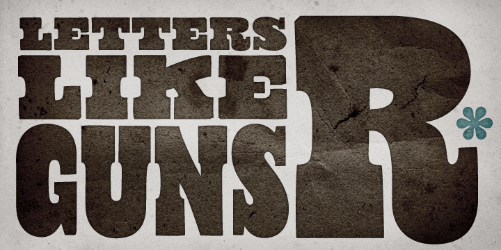 Cowboyslang Font Poster #1