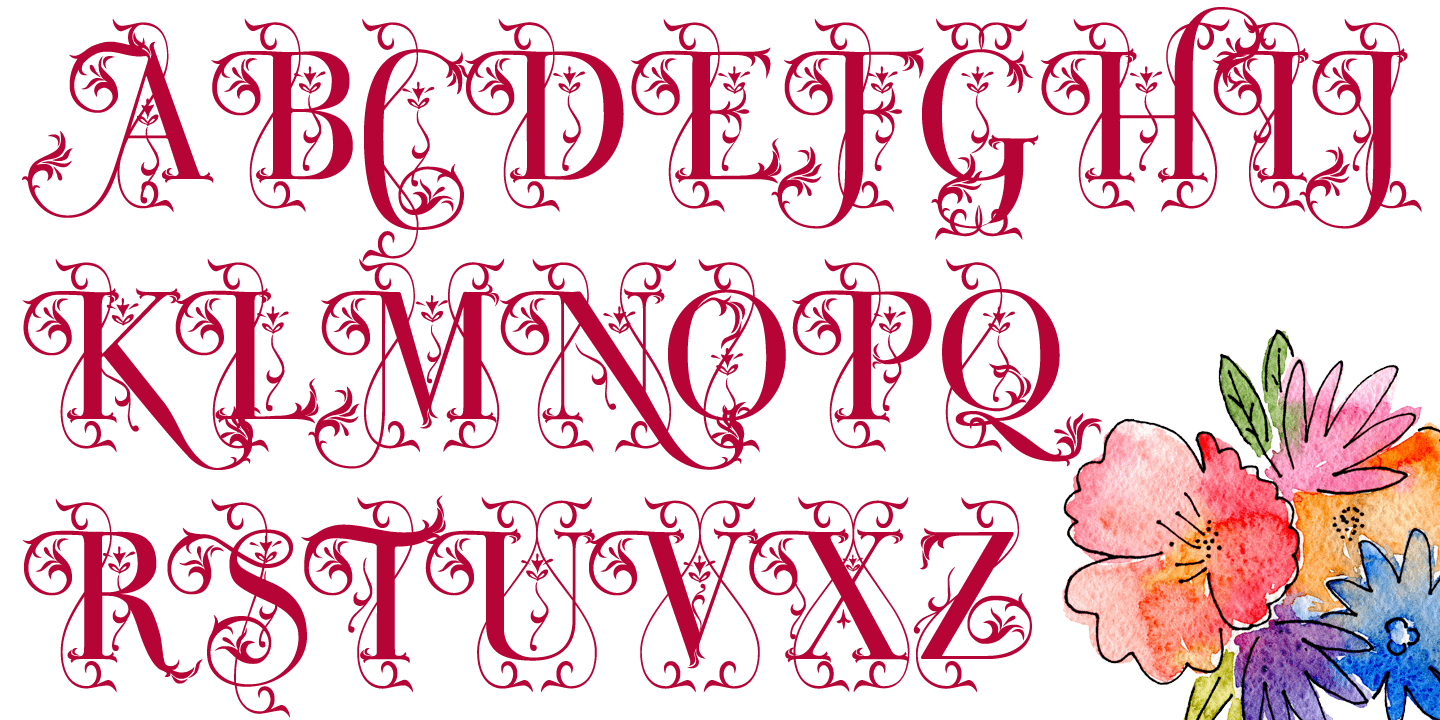Vivian Font Poster #1