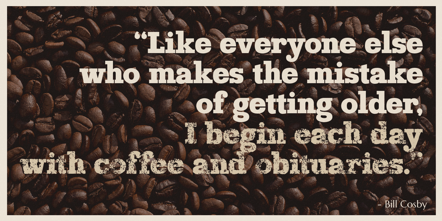 Clarity Font Poster #1