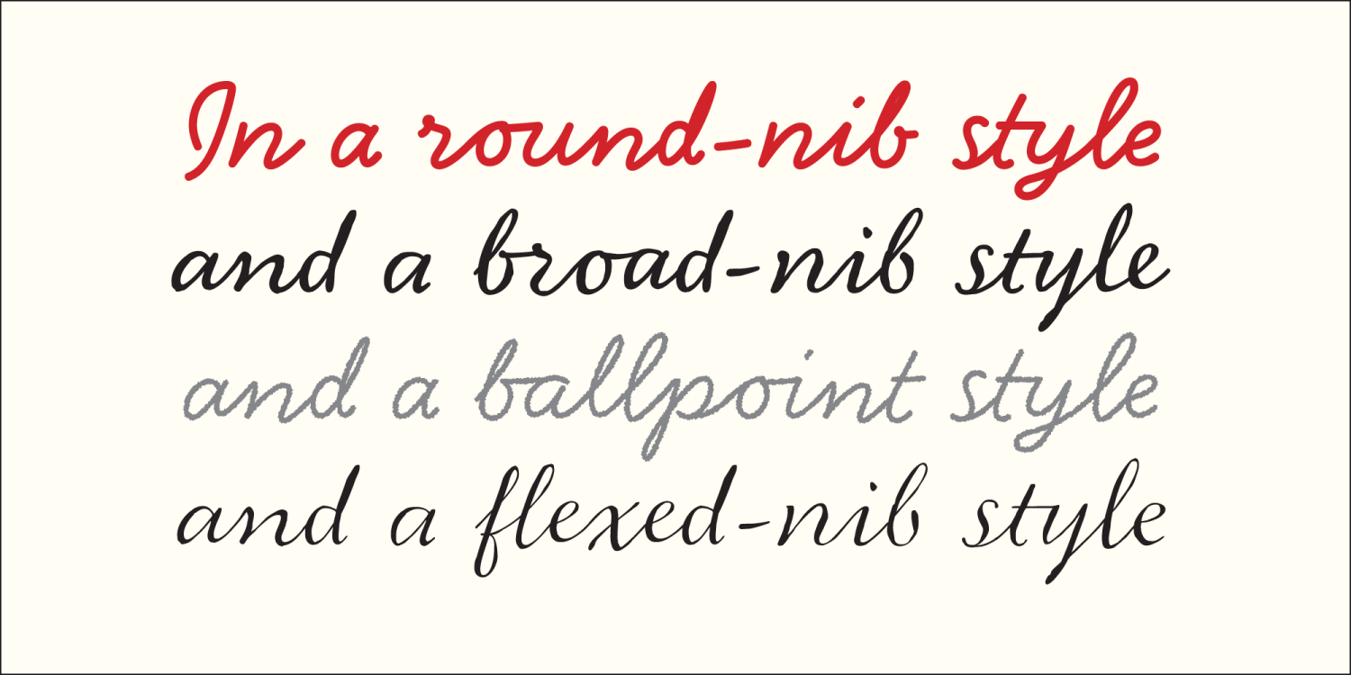 Handsome Pro Font Poster #1