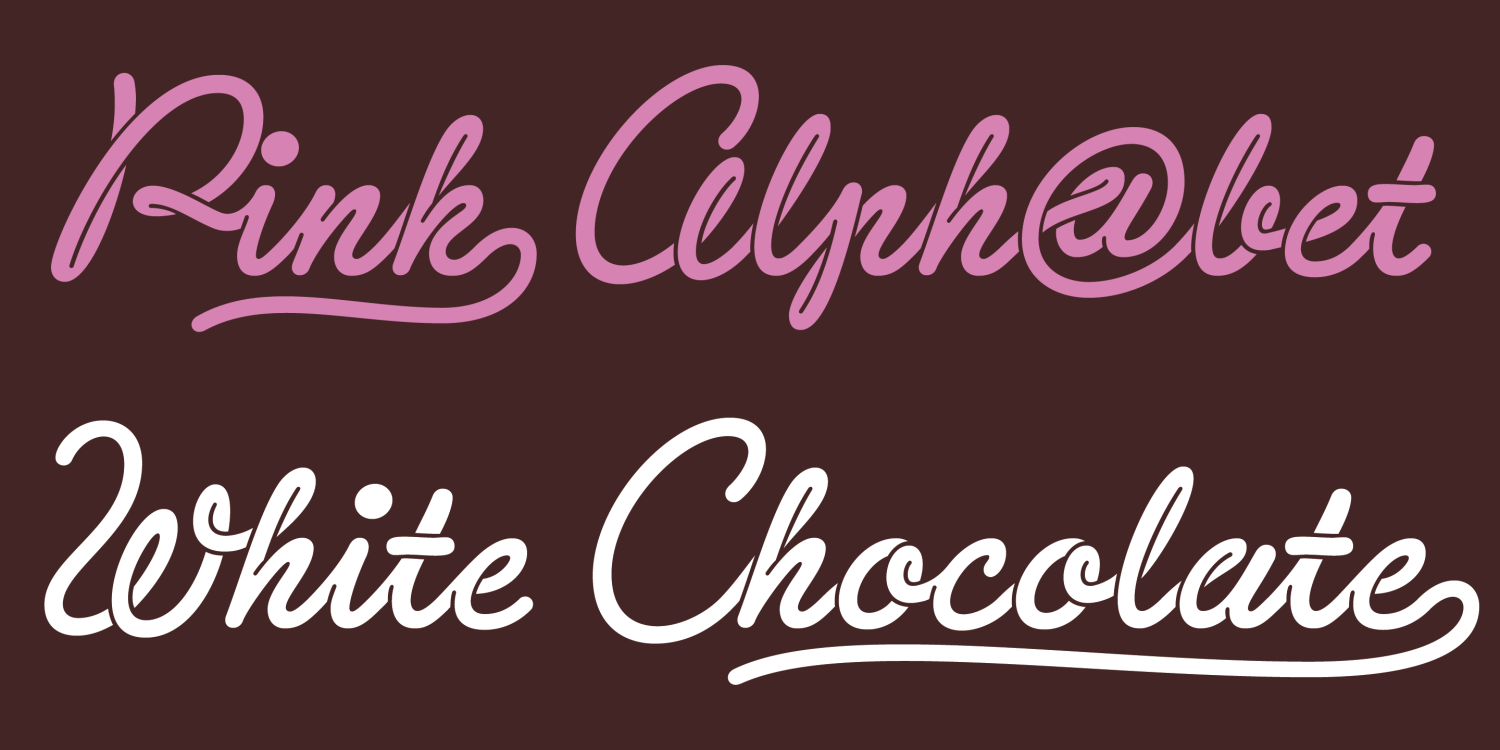 Sneaker Script Font Poster #5