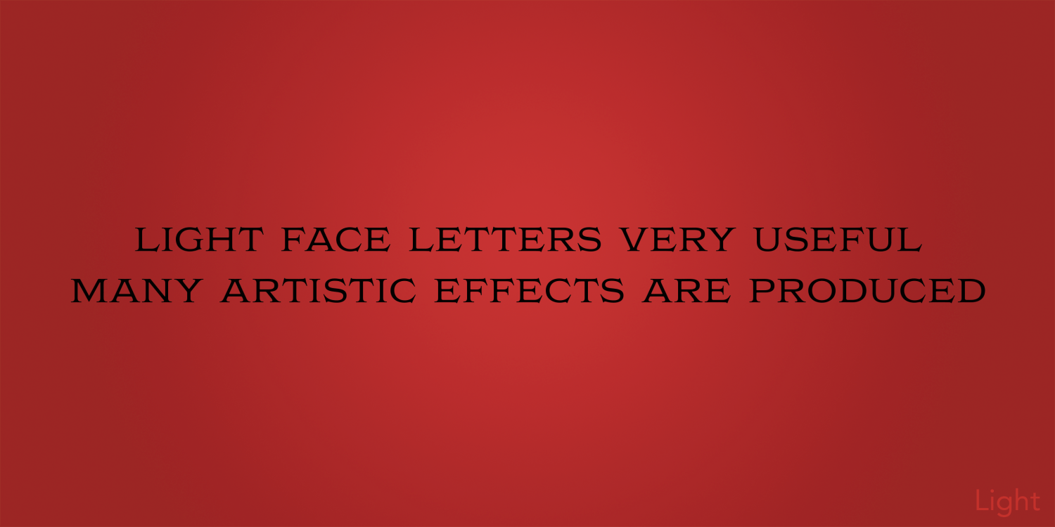 Griffon Font Poster #5