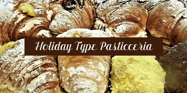 HT Pasticceria Font Poster #1