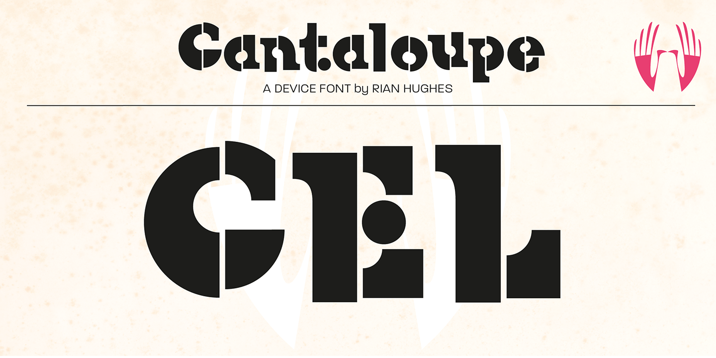 Cantaloupe Font Poster #1