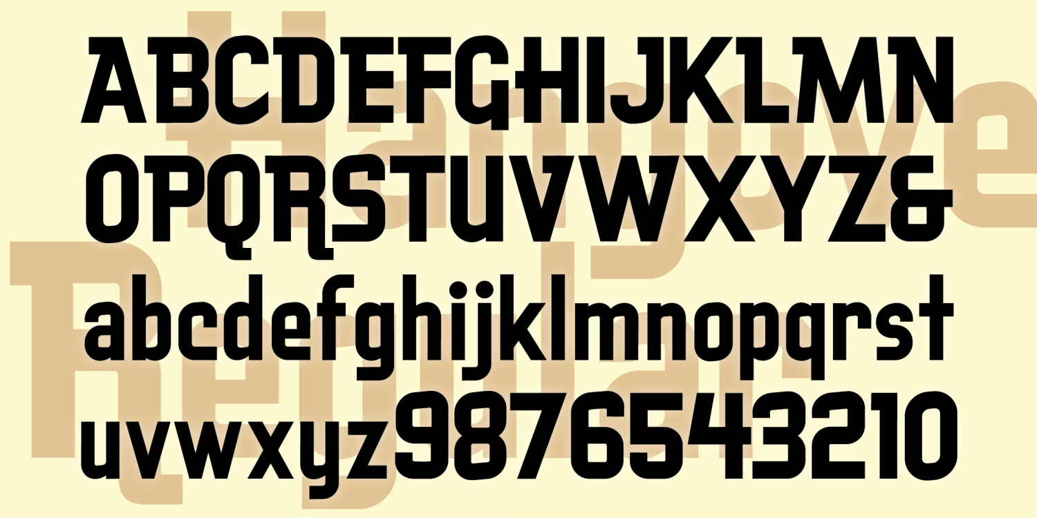 Hangover Square Font Family Poster