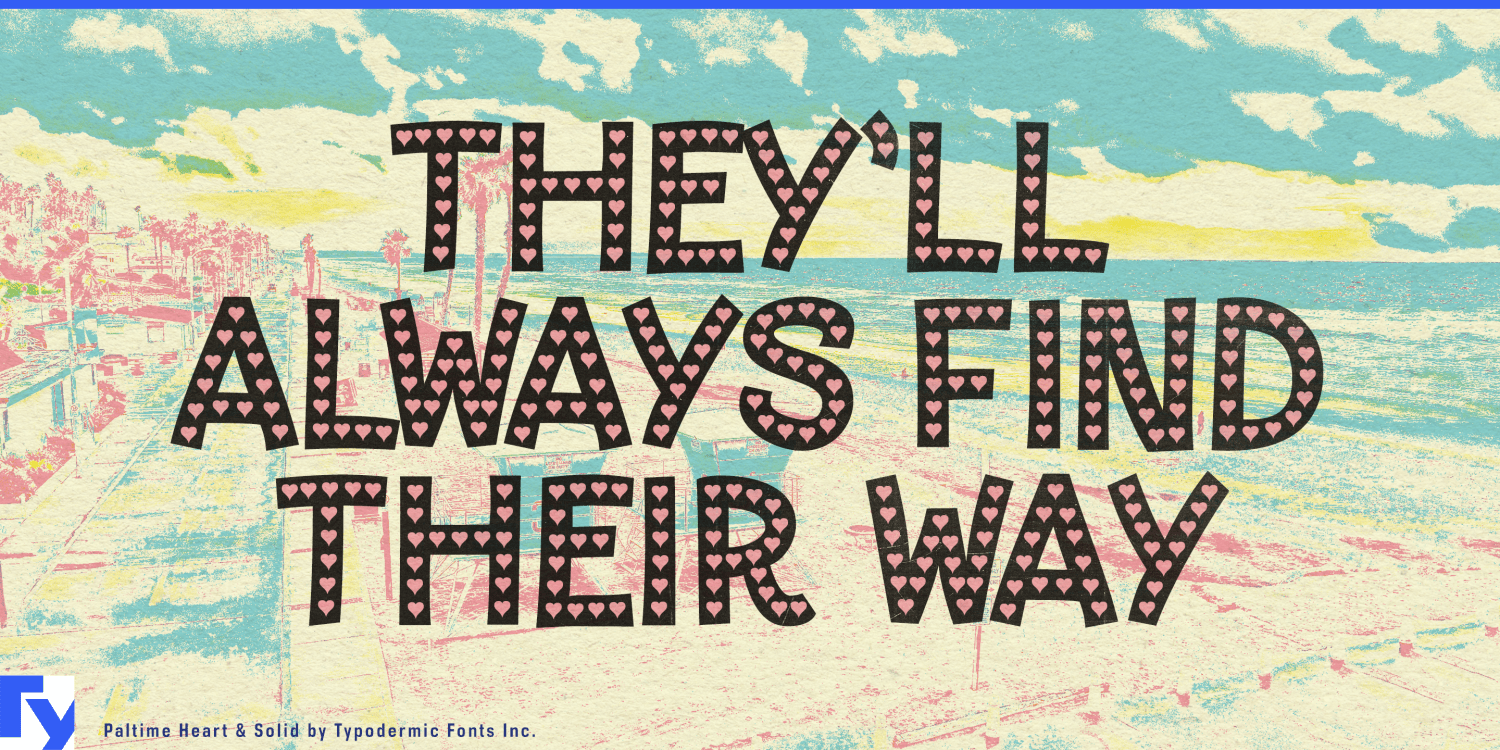 Paltime Font Poster #1