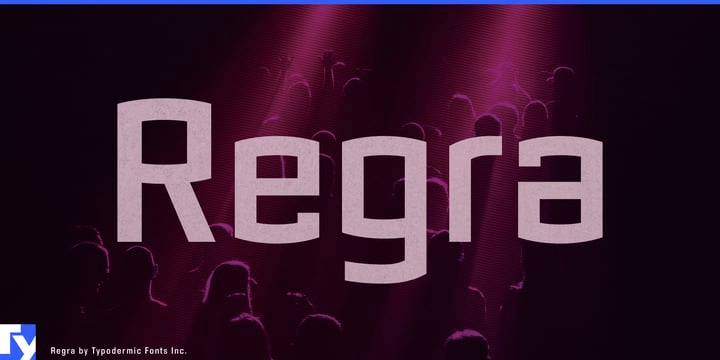 Regra Font Poster #1