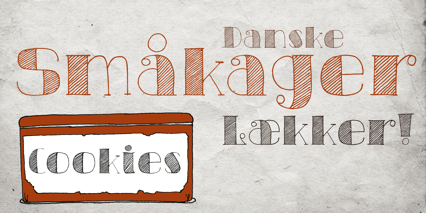 Carte Blanche Font Poster #1
