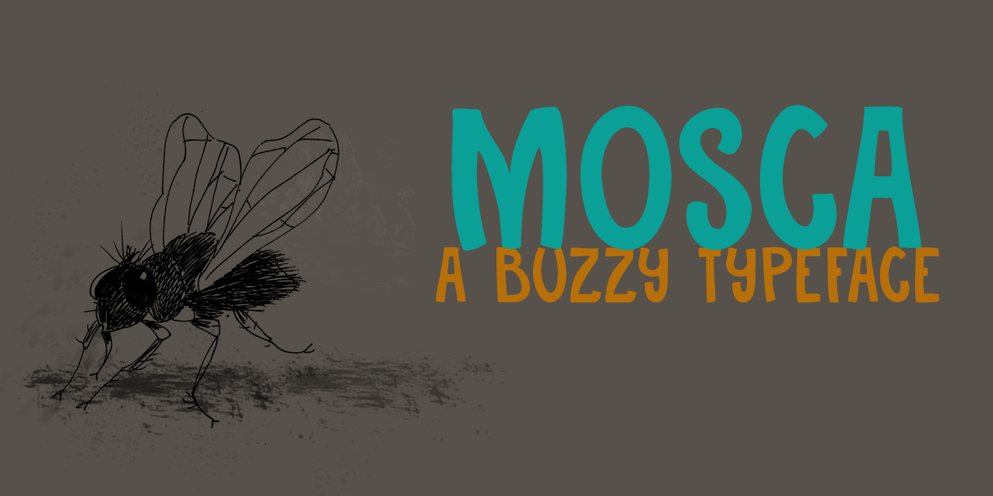 Mosca Font Poster #1