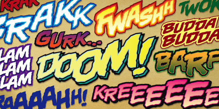 Gamma Rays BB Font Poster #1