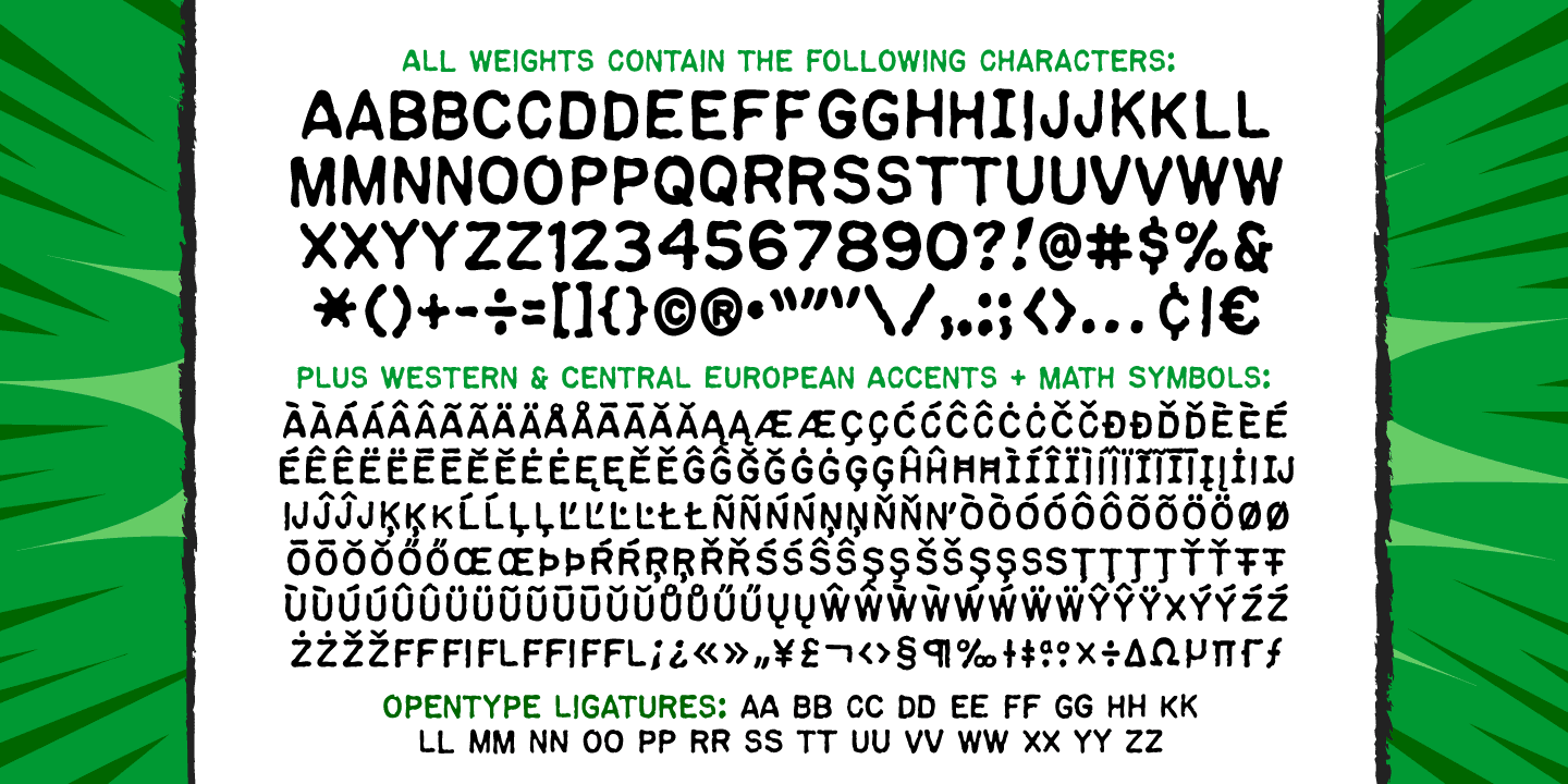 Rigor Mortis Font Poster #1
