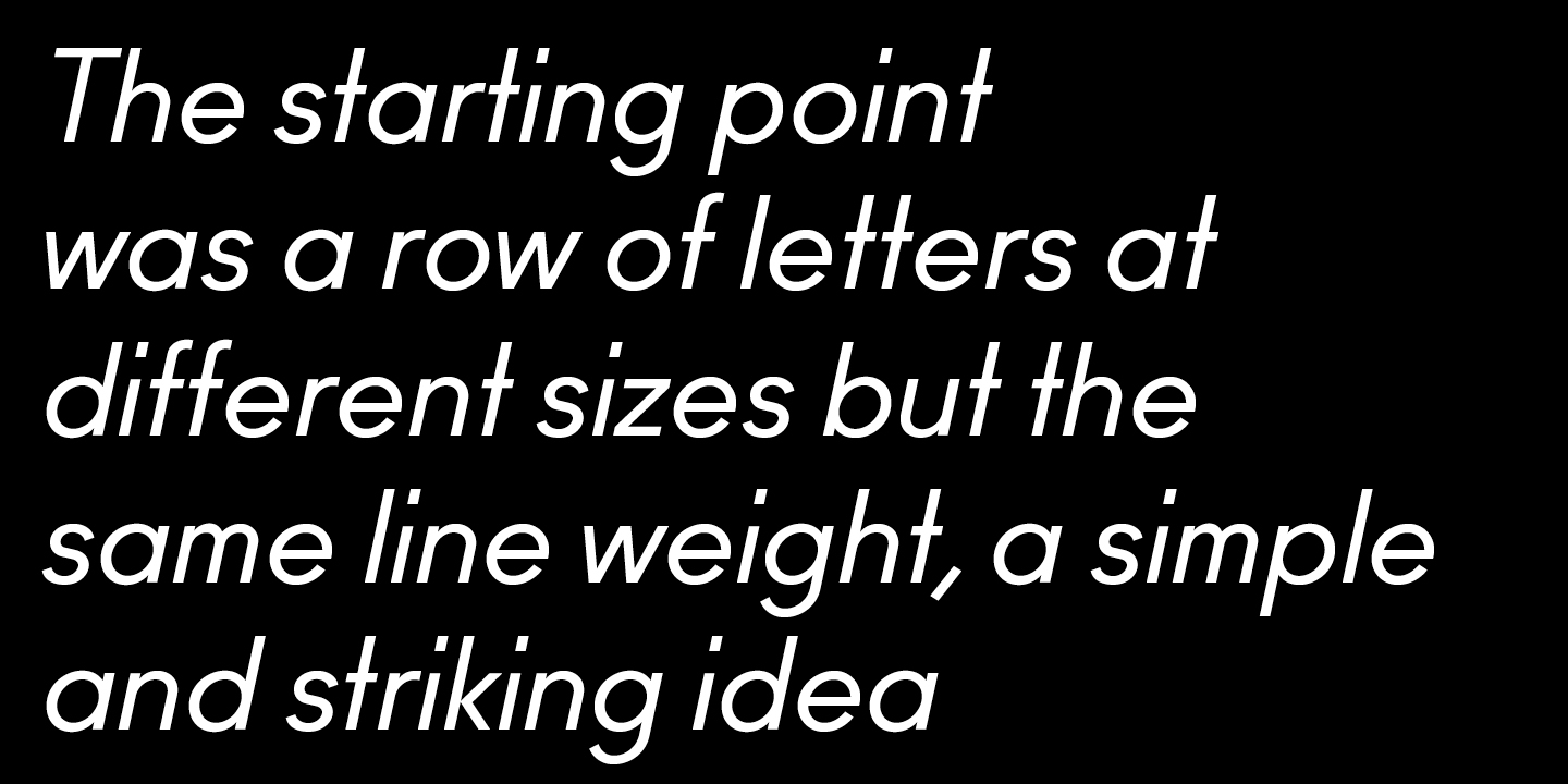 Ano Font Poster #1