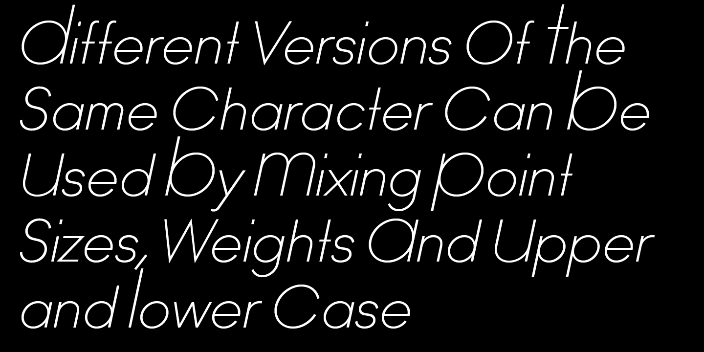Ano Font Poster #1