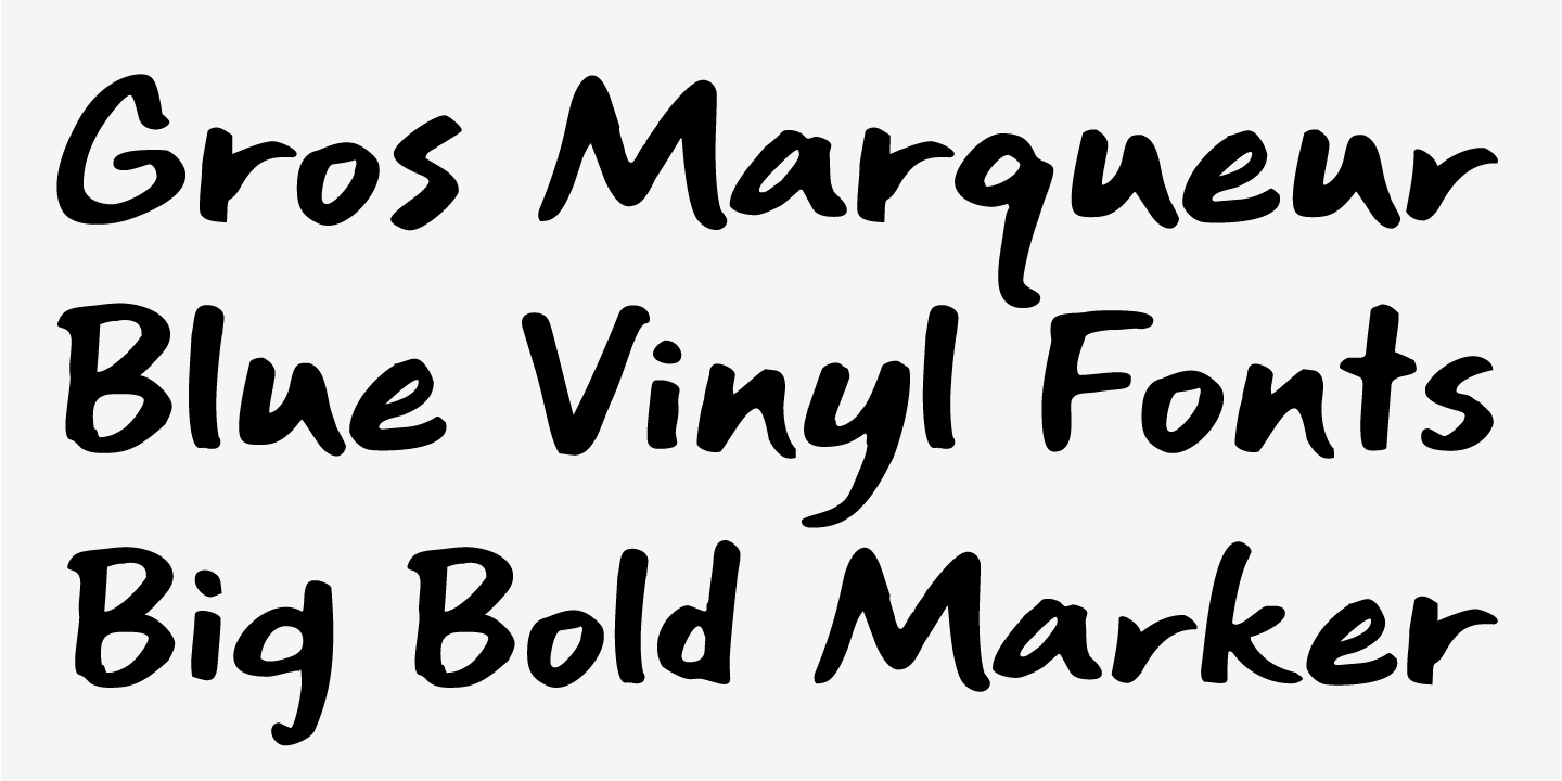 Gros Marqueur Poster