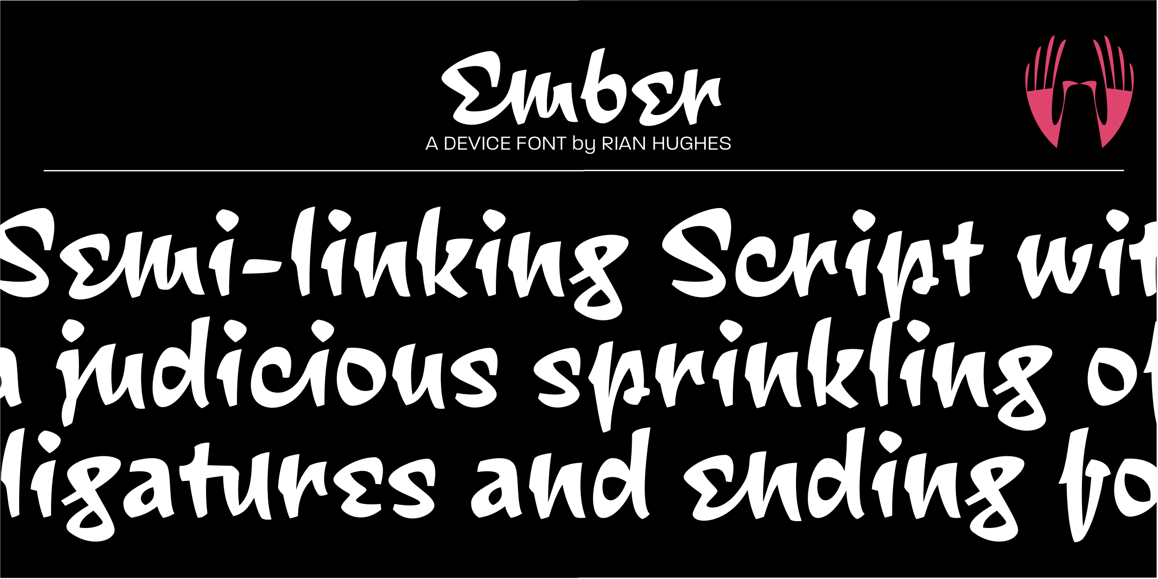 Ember Font Poster #1