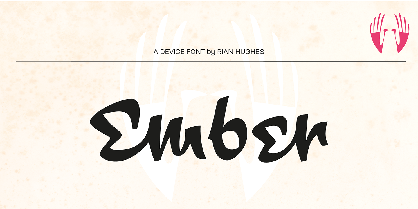 Ember Font Poster #1