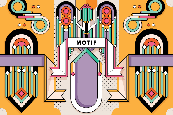 YWFT Motif Font Poster #1