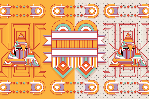 YWFT Motif Font Poster #1