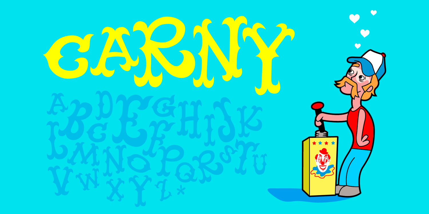 Carny Font Poster #1