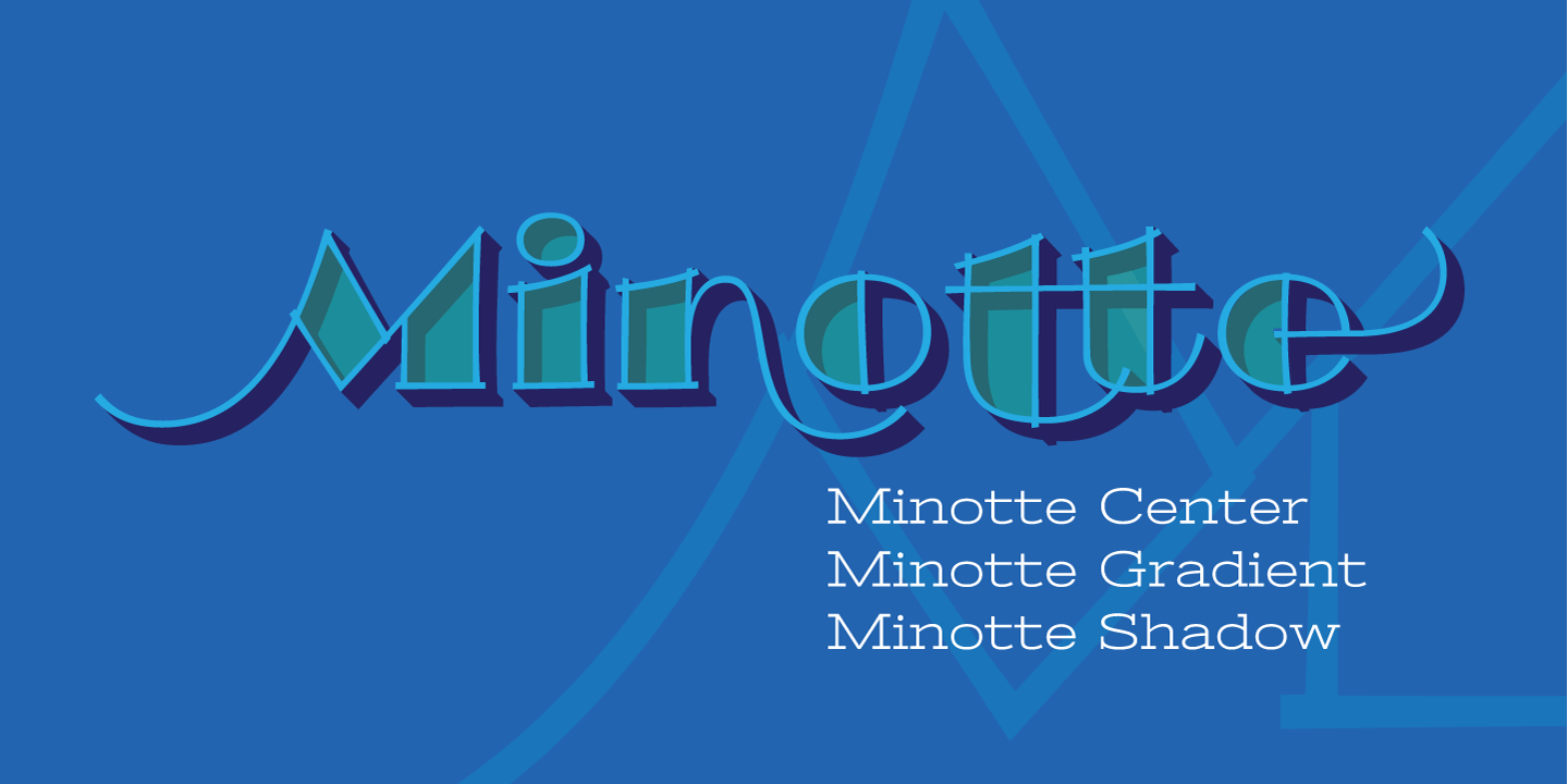 Minotte Extras Pro Pak Font Poster #1