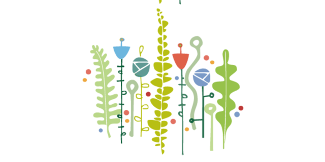 Flower & Leaf Borders Font Poster #1