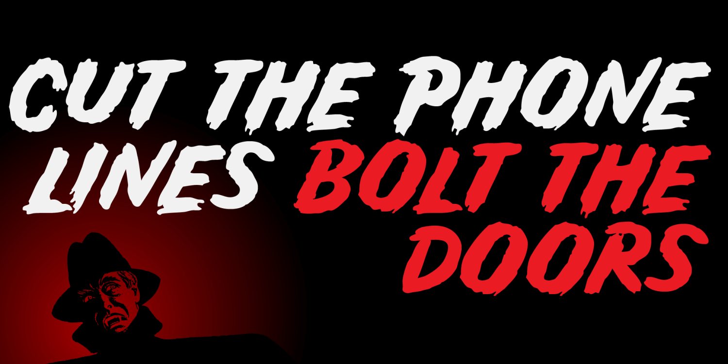 Plague Font Poster #1