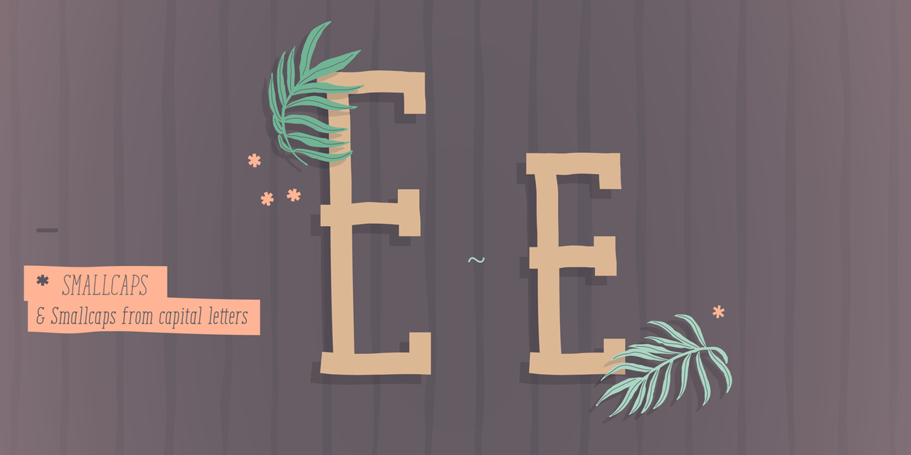 Enyo Slab Font Poster #1