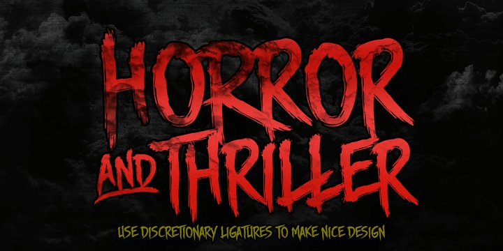 Story Brush Font Poster #1